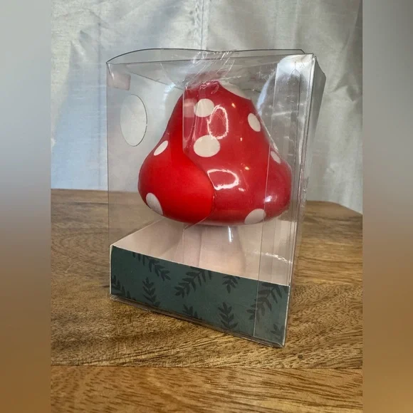 Red Mushroom De-Stress Ball - Picture 2 of 3